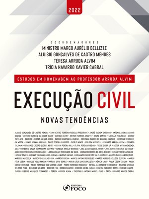cover image of Execução Civil--Novas tendências